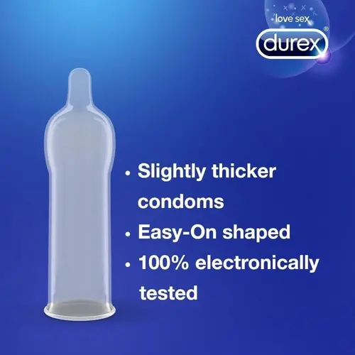 Durex Durex Extra Safe Kondom 9er-Pack Extra dick mit Gleitmittel