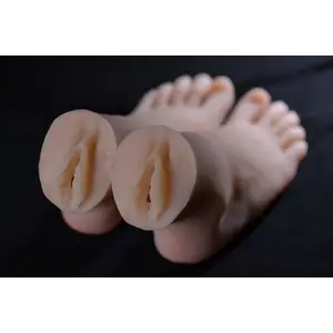 Foot model pair with Artificial Vagina - Mannequin Masturbator
