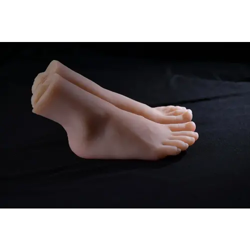 Foot model pair with Artificial Vagina - Mannequin Masturbator