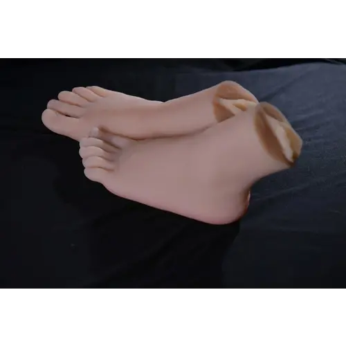 Foot model pair with Artificial Vagina - Mannequin Masturbator