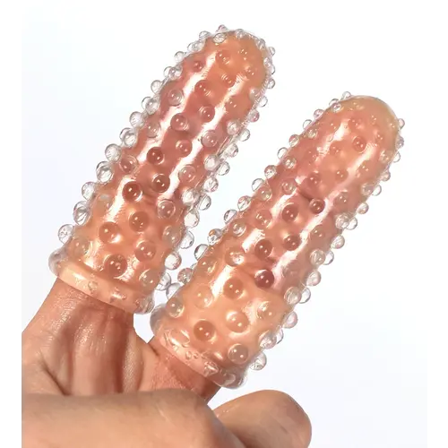 Vinger sleeve Siliconen 2-pack NR6