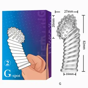 G-Punkt Fingerhülse Silikon NR2