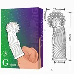 G-Spot Vinger sleeve Siliconen -NR3