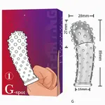 G-Spot Finger sleeve - Silicone - NR1