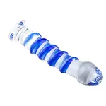 Glass Dildo Spiral Small 16 cm