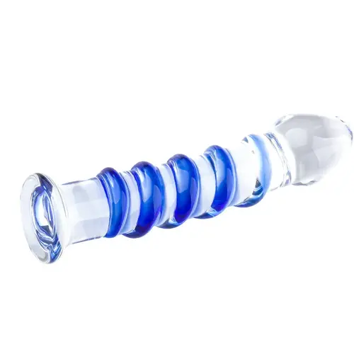 Glass Dildo Spiral Small 16 cm