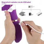 Zuigende Vibrator Met meerdere zuig en vibratie standen