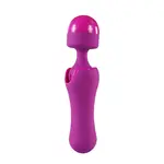 Mini Magic Wand Massager Vibrator met Verstelbare Hoek