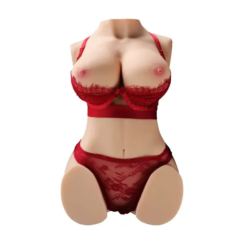 Sexpuppe Paulina Female Body mit Saug- und Vibrationsfunktion