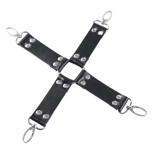 BDSM Bondage set with ankle cuffs and handcuffs