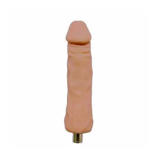 Dildo Buigbaar 3XLR voor Auxfun Basic Seksmachine Beige 18 cm