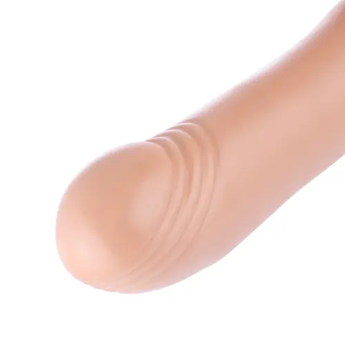 Dildo Flexibel 3XLR voor Auxfun Basic Seksmachine Beige