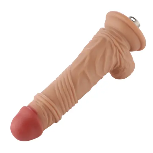 Dildo 3XLR voor Auxfun Basic Seksmachine Beige