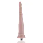 Anal Dildo 3XLR for Auxfun Basic Sex Machine Beige23.5 cm