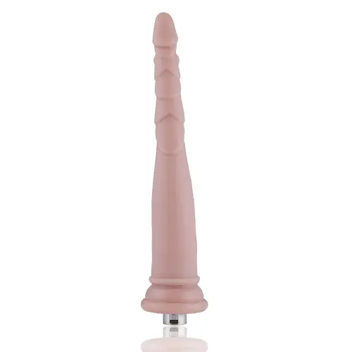 Anaal Dildo 3XLR voor Auxfun Basic Seksmachine Beige23.5 cm