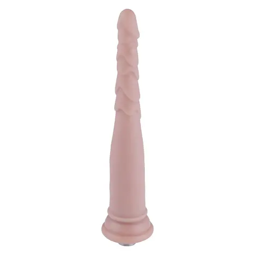 Anal Dildo 3XLR for Auxfun Basic Sex Machine Beige23.5 cm