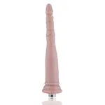 Anal Dildo 3XLR for Auxfun Basic Sex Machine Beige23.5 cm