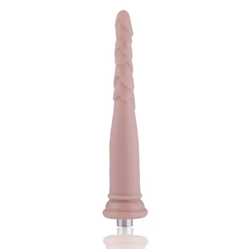 Anaal Dildo 3XLR voor Auxfun Basic Seksmachine Beige23.5 cm