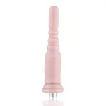 Anaal Dildo 3XLR voor Auxfun Basic Sex Machine Beige 20 cm