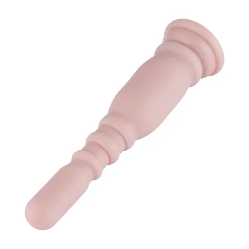 Anal Dildo 3XLR for Auxfun Basic Sex Machine Beige 20 cm