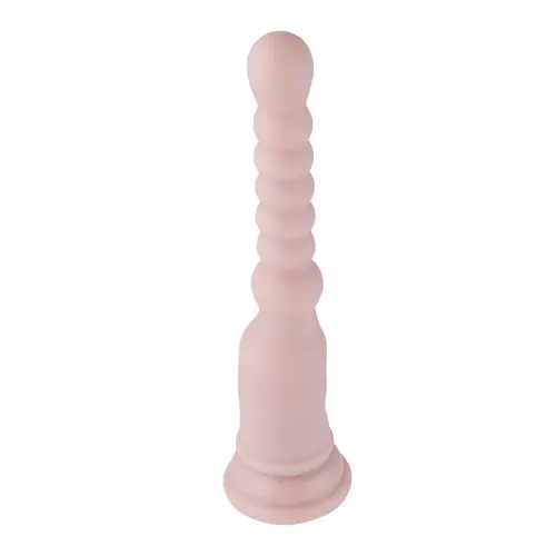 Anaal Dildo 3XLR voor Auxfun Basic Seksmachine Beige 21 cm