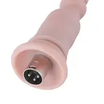 Anaal Dildo 3XLR voor Auxfun Basic Seksmachine Beige 21 cm