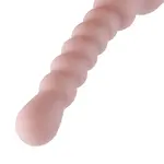 Anaal Dildo 3XLR voor Auxfun Basic Seksmachine Beige 21 cm