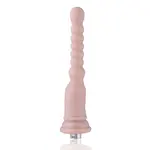 Anal Dildo 3XLR for Auxfun Basic Sex Machine Beige 21 cm