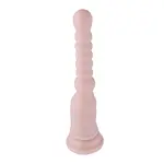 Anaal Dildo 3XLR voor Auxfun Basic Seksmachine Beige 21 cm