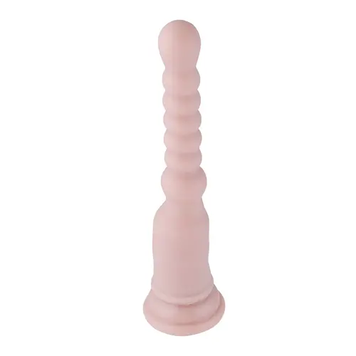 Anal Dildo 3XLR for Auxfun Basic Sex Machine Beige 21 cm