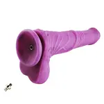 Fantasy Horse Dildo KlicLok en Zuignap 27 CM Paars