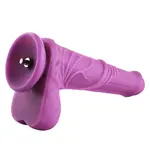 Fantasy Horse Dildo KlicLok and Suction Cup 27 CM Purple