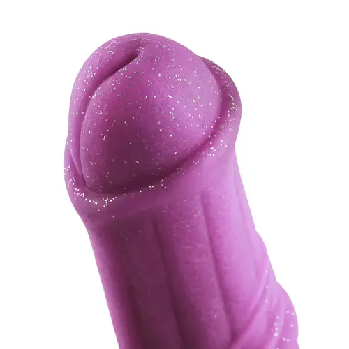 Fantasy Horse Dildo KlicLok and Suction Cup 27 CM Purple