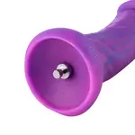 Fantasy Dildo Soft KlicLok und Saugnapf 22 CM Lila