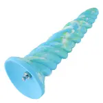 Anale Fantasy Dildo met Structuur KlicLok en Zuignap 26 CM