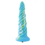 Anale Fantasy Dildo met Structuur KlicLok en Zuignap 26 CM