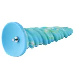 Anale Fantasy Dildo met Structuur KlicLok en Zuignap 26 CM