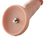 Realistic Dildo KlicLok and Suction Cup 23 CM Beige