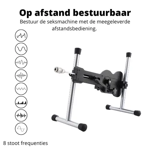 Auxfun Ukelele Seksmachine pakket Mahalo met vele Extra's en Afstandsbediening