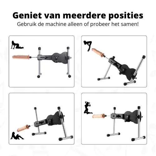 Auxfun Ukelele Seksmachine pakket Mahalo met vele Extra's en Afstandsbediening