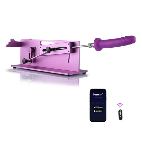 PRO 5 Premium Sex Machine TableTop KlicLok Smart App Purple