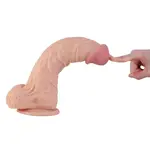 Dikke Zuignap Dildo XXL 32.5 CM