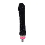 3XLR Blackzilla Dildo 26 CM  voor Auxfun Basic Seksmachine