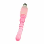 Geribbelde Anale Dildo Basic 3XLR 19 CM  voor Auxfun Basic Seksmachine