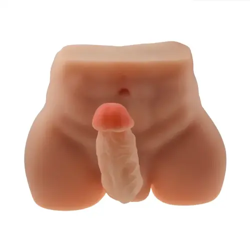 3D Onderlichaam met Grote Dikke Penis en Strakke Kont!
