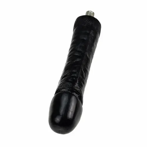 Grote Dikke Zwarte Dildo  Auxfun Basic Seksmachine 3XLR  24 CM