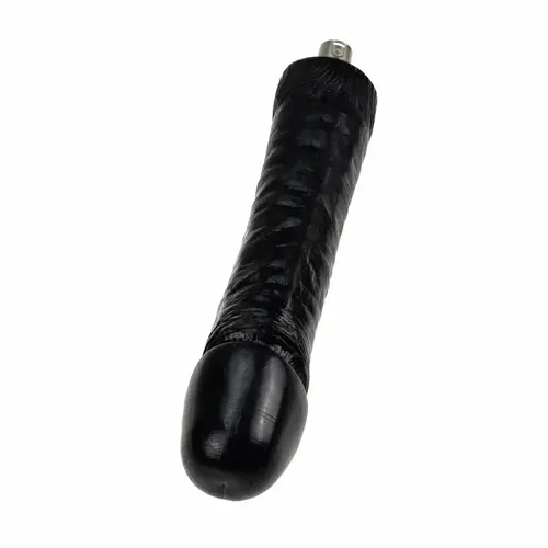 Extra Large Black Dildo for the Auxfun Basic Sex Machine 3XLR 24 CM