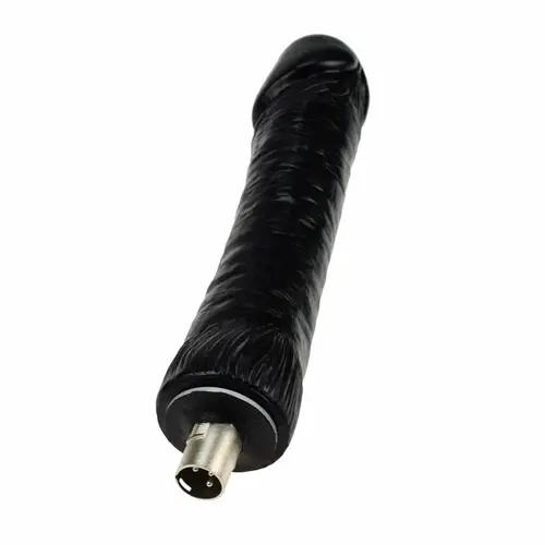 Extra Large Black Dildo for the Auxfun Basic Sex Machine 3XLR 24 CM