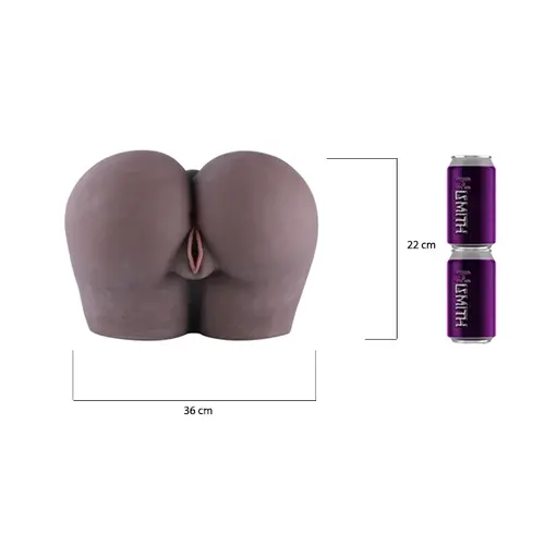 Realistische Nikki M Thick Big Buttocks Ebony Künstliche Vagina