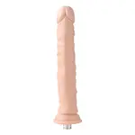 Dildo Flexible 3XLR for the Auxfun Basic Sex Machine Nude